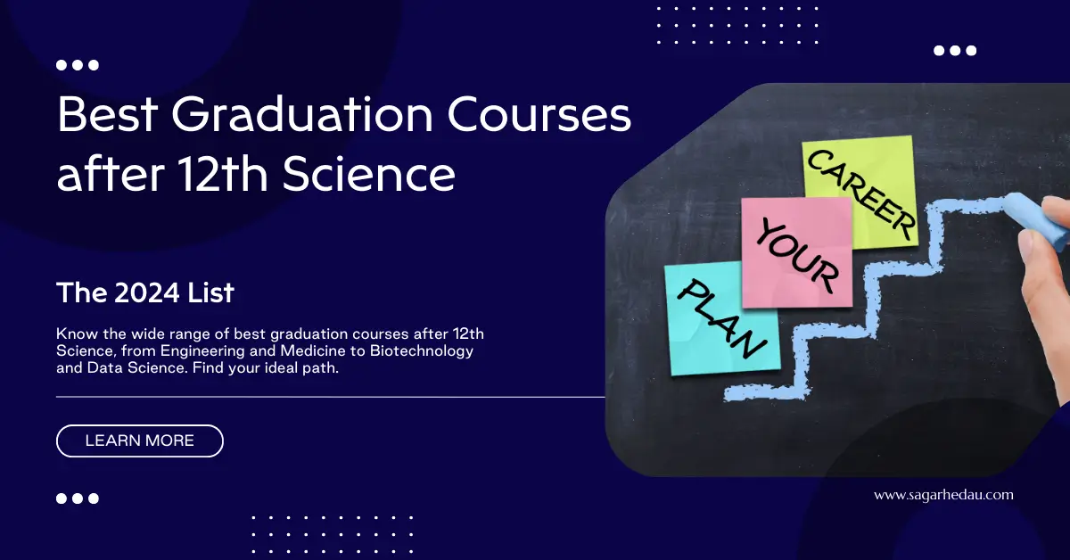 best graduation courses after 12th science