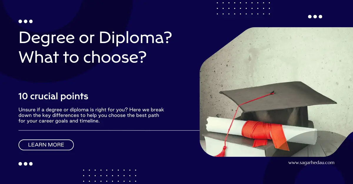 degree or diploma
