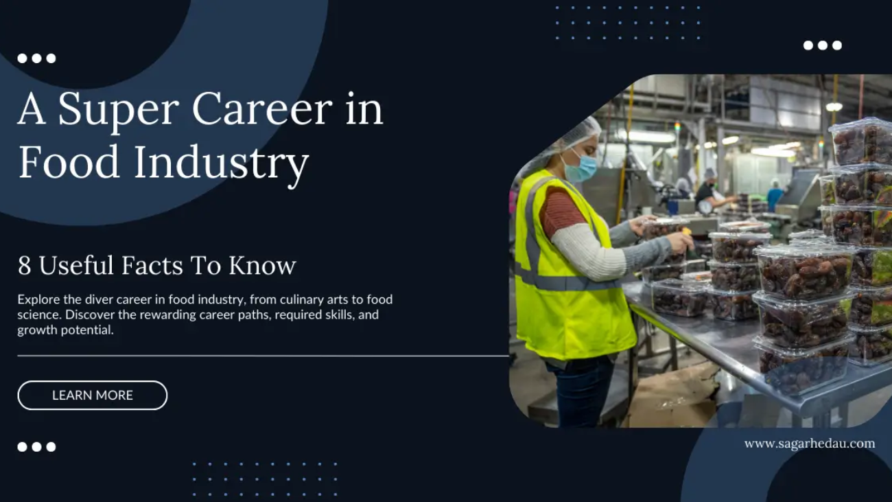 a super career in food industry
