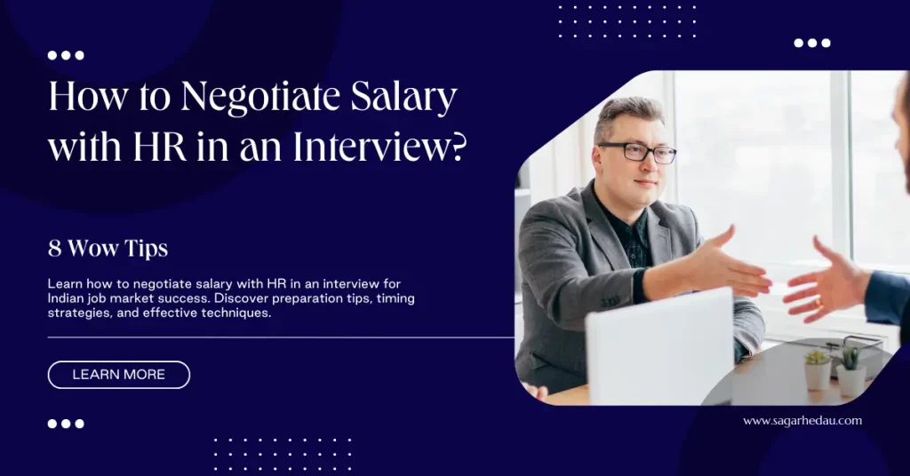 how to negotiate salary with HR in an interview