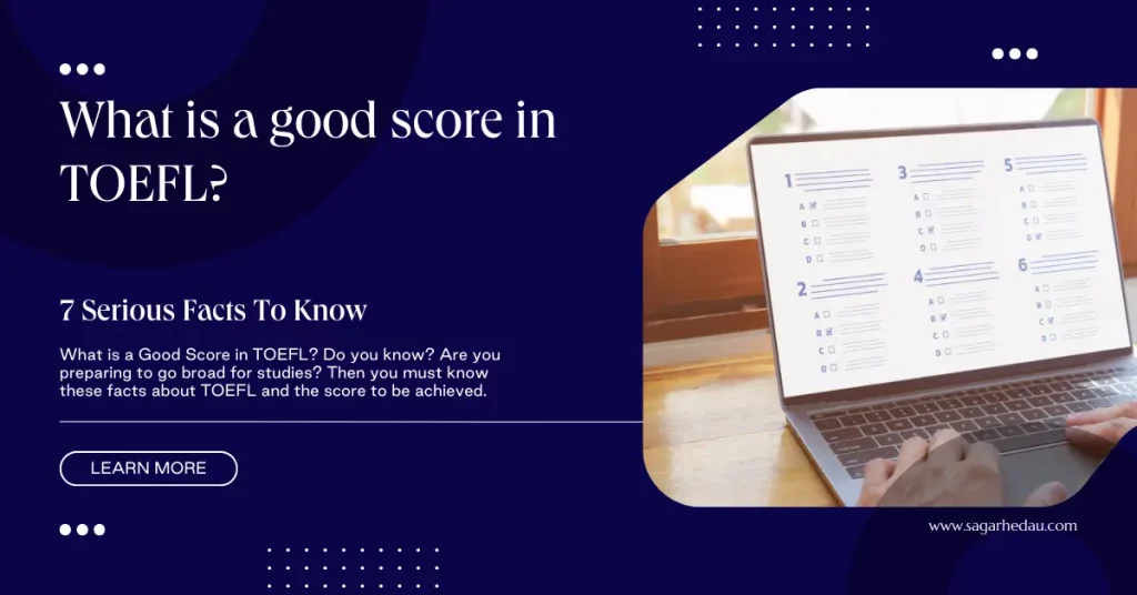 what is a good score in TOEFL?