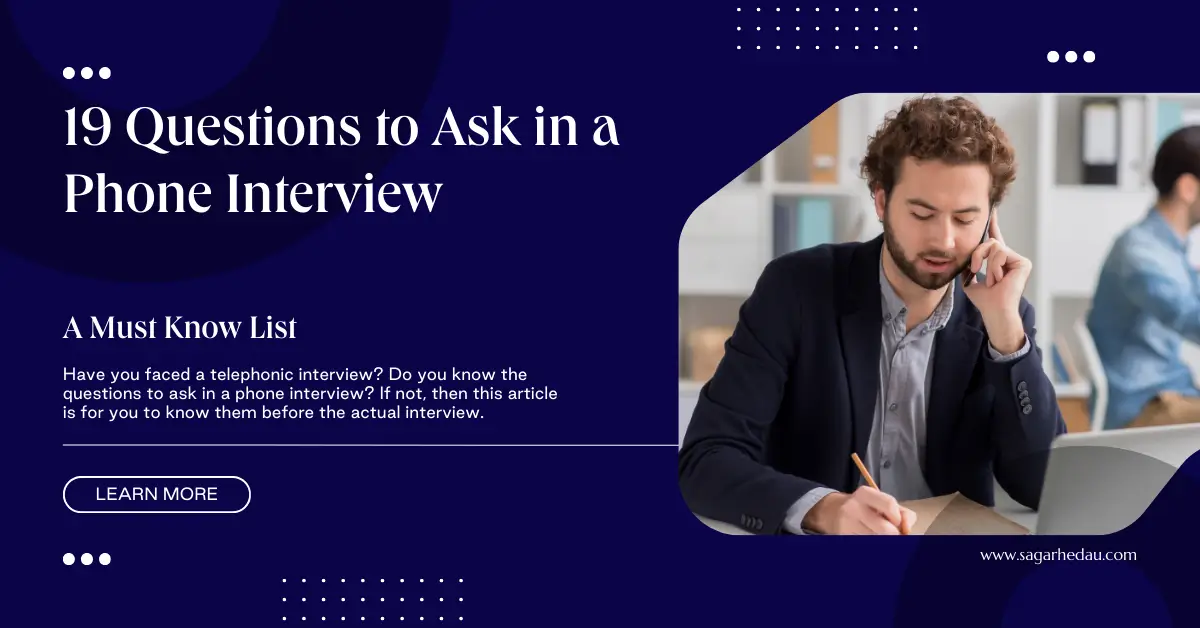 questions to ask in a phone interview