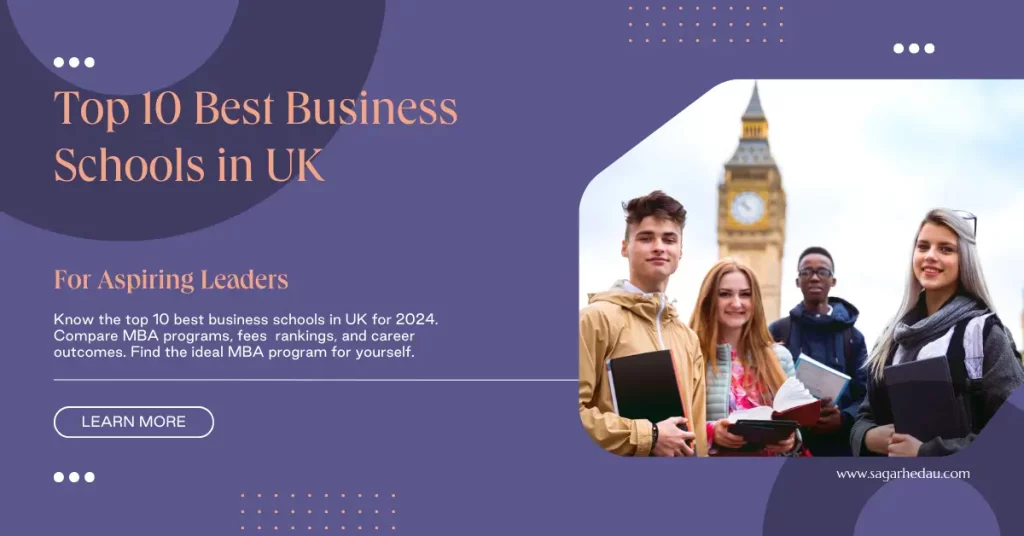 Best business schools in UK