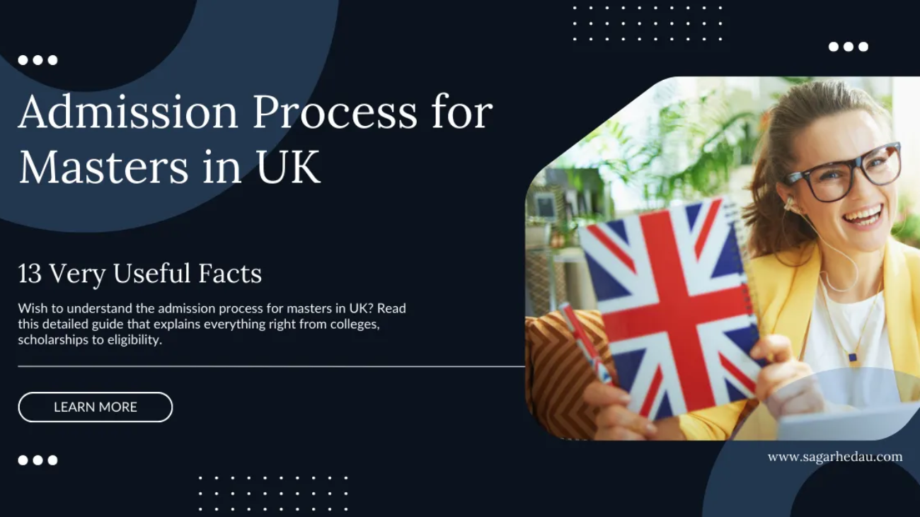 Admission process for masters in UK