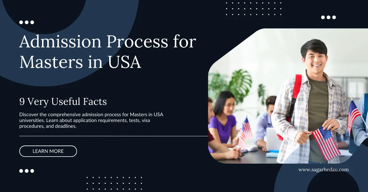 Admission Process for Masters in USA