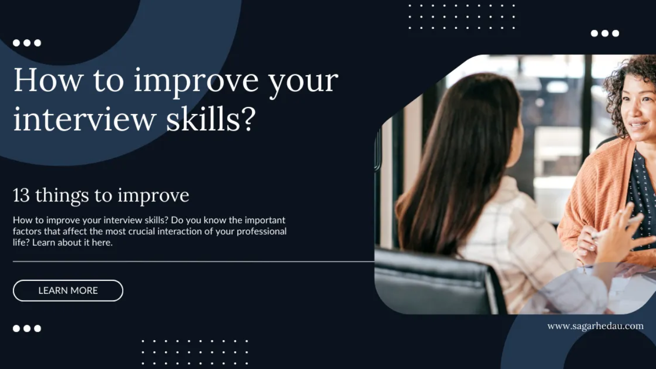 How to improve your interview skills