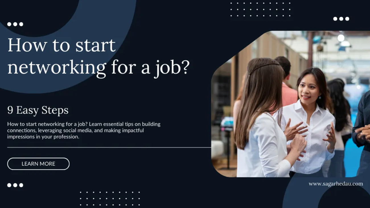 How to start networking for a job?