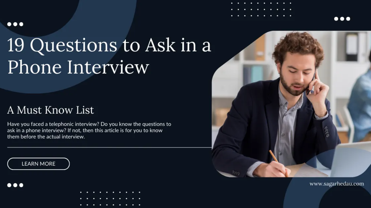 Questions to Ask in a Phone Interview