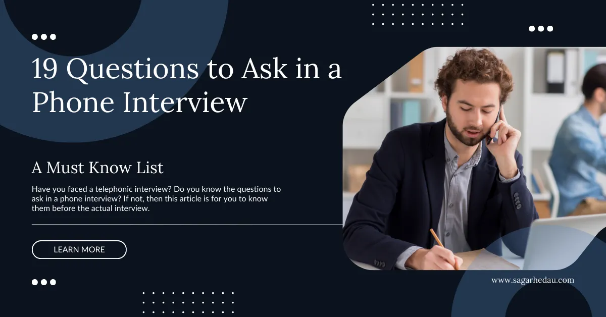 Questions to Ask in a Phone Interview