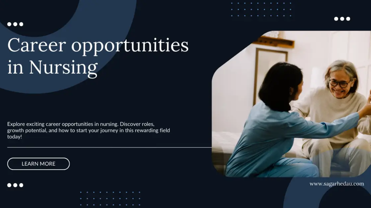 career opportunities in Nursing