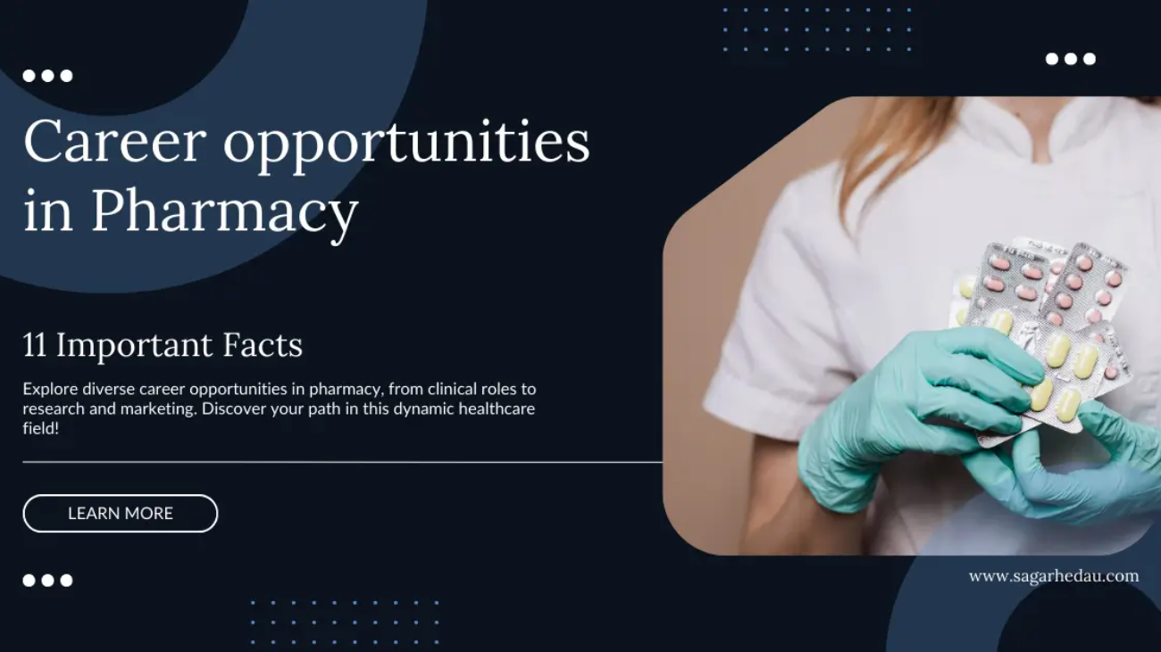 career opportunities in pharmacy