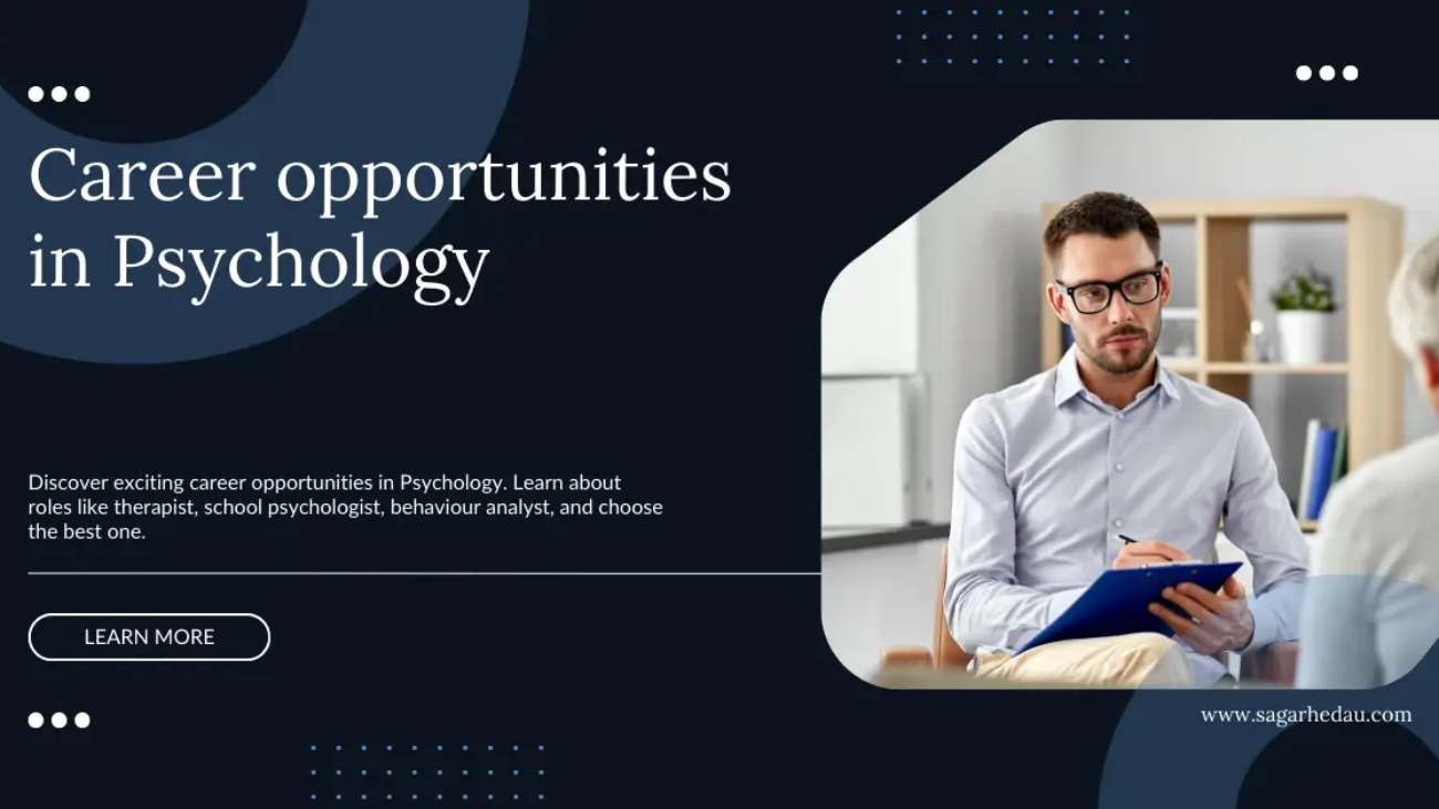 career opportunities in Psychology