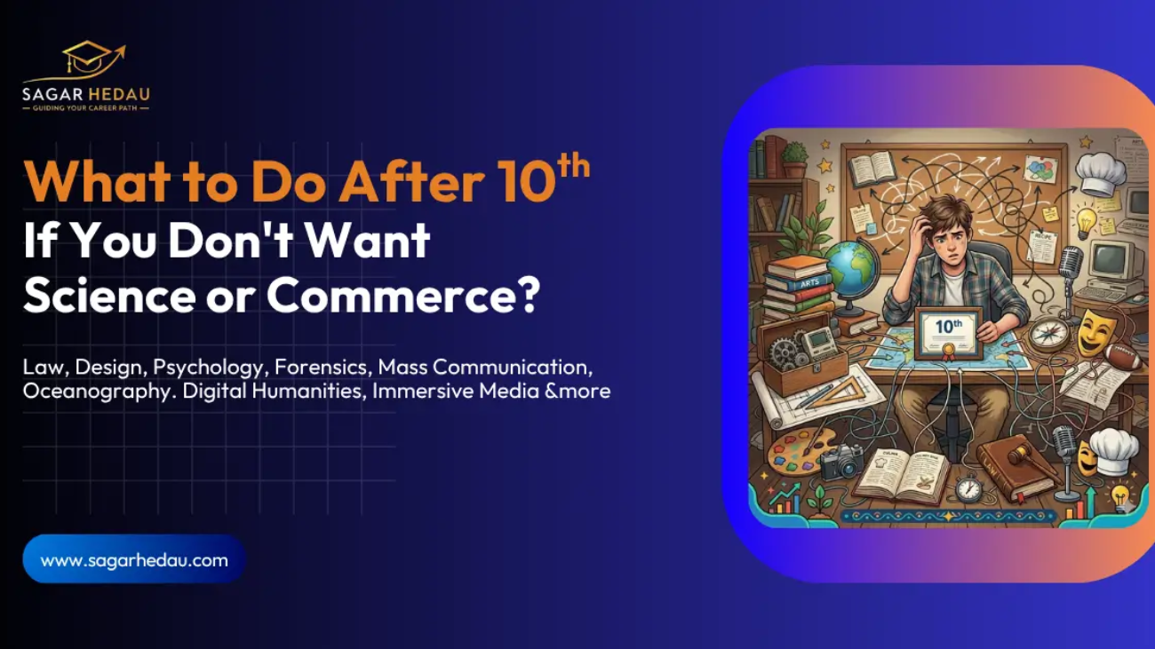 What to do after 10th if you don't want science or commerce?