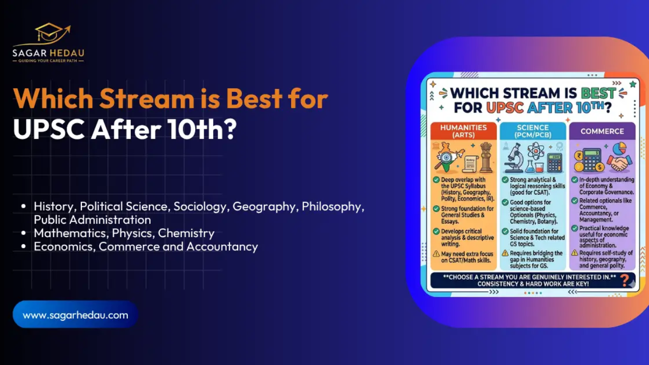 Which Stream is Best for UPSC After 10th?